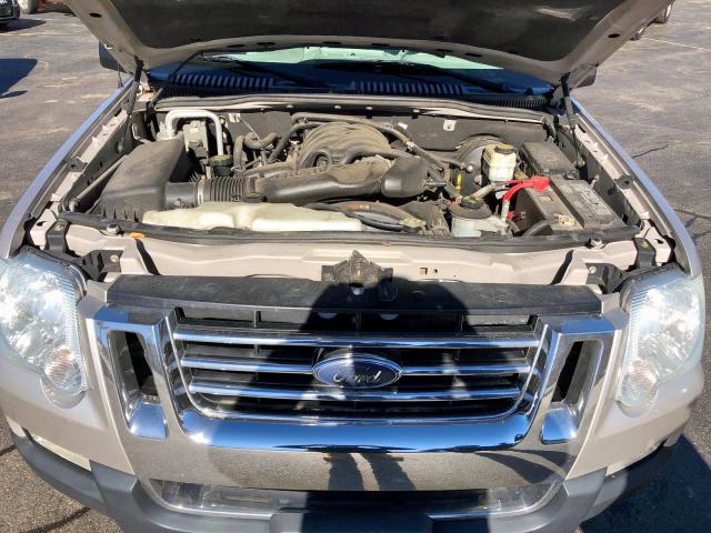 1FMEU51867UA24622 - 2007 FORD EXPLORER S SILVER photo 10