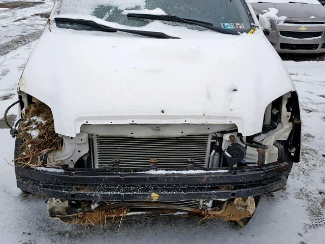 KL1TD56E89B659227 - 2009 CHEVROLET AVEO LS WHITE photo 7