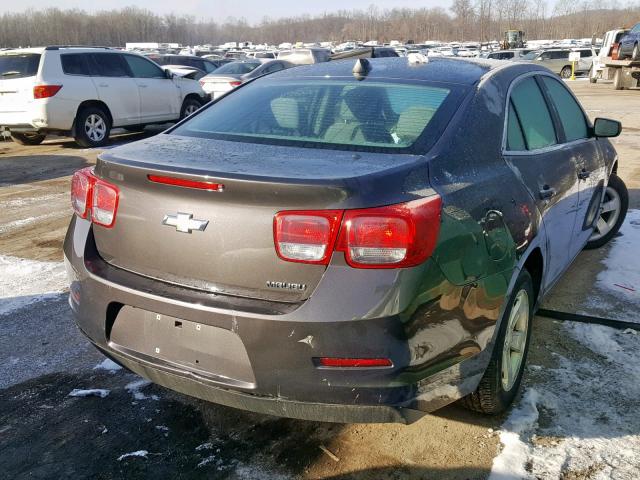 1G11B5SA2DF305982 - 2013 CHEVROLET MALIBU LS GRAY photo 4