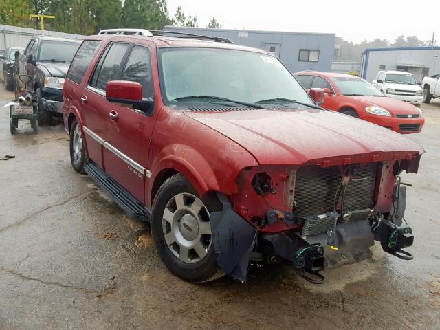 5LMFU28506LJ18673 - 2006 LINCOLN NAVIGATOR RED photo 1