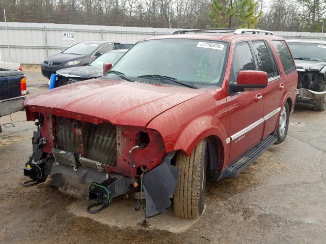 5LMFU28506LJ18673 - 2006 LINCOLN NAVIGATOR RED photo 2