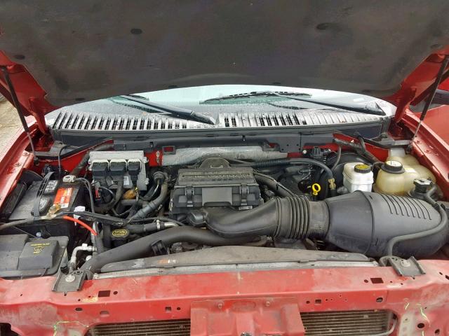 5LMFU28506LJ18673 - 2006 LINCOLN NAVIGATOR RED photo 7