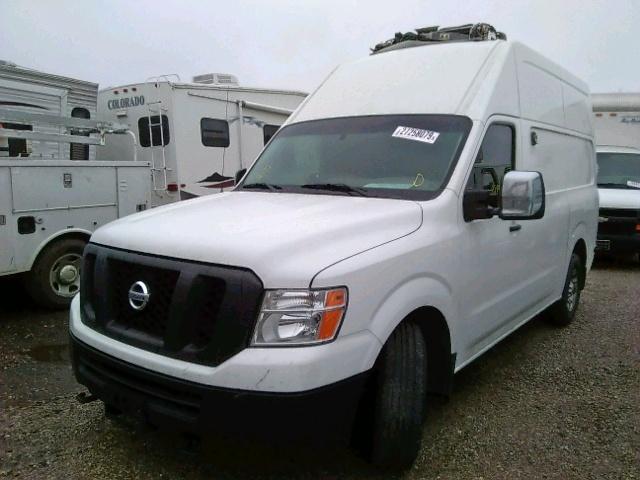 1N6AF0LY4FN807215 - 2015 NISSAN NV 2500 WHITE photo 2