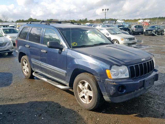 1J4GR48K86C176894 - 2006 JEEP GRAND CHER BLUE photo 1