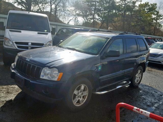 1J4GR48K86C176894 - 2006 JEEP GRAND CHER BLUE photo 2