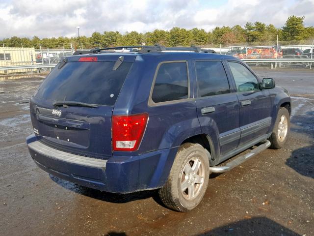 1J4GR48K86C176894 - 2006 JEEP GRAND CHER BLUE photo 4