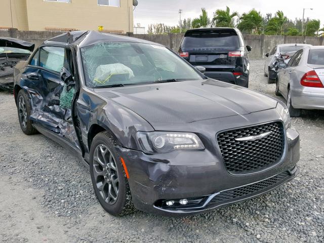 2C3CCAGG9JH267443 - 2018 CHRYSLER 300 S GRAY photo 1