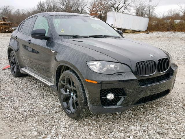 5UXFG83599LZ93620 - 2009 BMW X6 BLACK photo 1