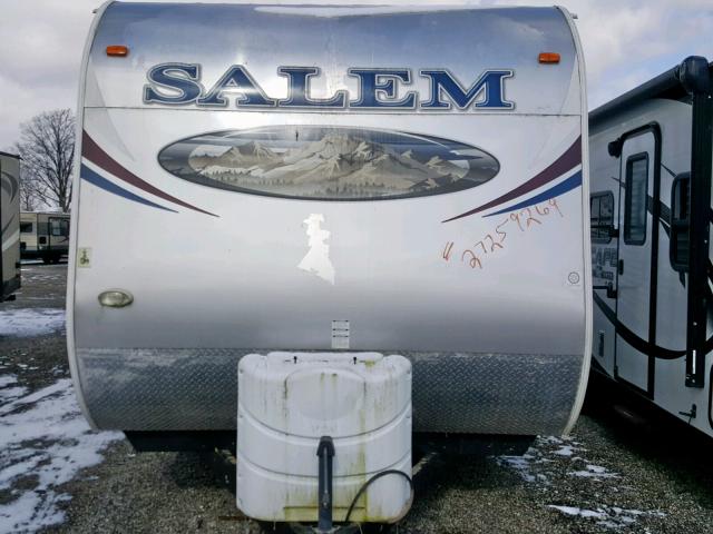 4X4TSMM27CA305417 - 2012 SALM CAMPER WHITE photo 2