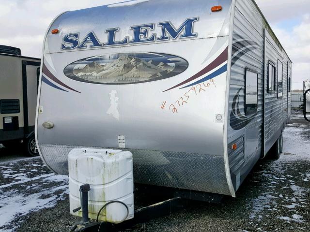 4X4TSMM27CA305417 - 2012 SALM CAMPER WHITE photo 3