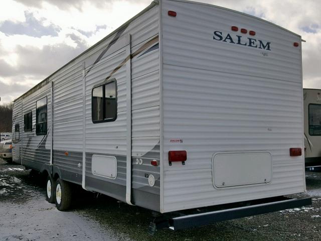 4X4TSMM27CA305417 - 2012 SALM CAMPER WHITE photo 4