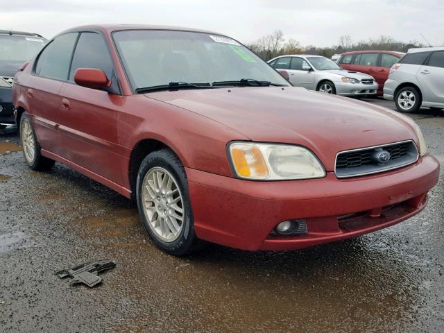 4S3BE625547200245 - 2004 SUBARU LEGACY L S BURGUNDY photo 1