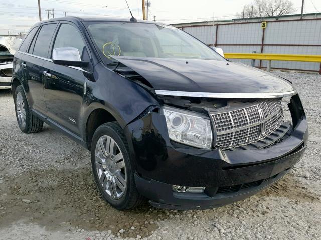 2LMDU88C69BJ04555 - 2009 LINCOLN MKX BLACK photo 1