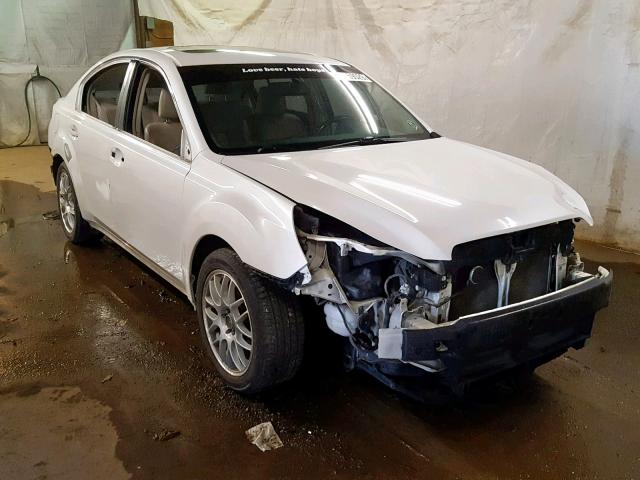 4S3BMEL61B2217879 - 2011 SUBARU LEGACY 3.6 WHITE photo 1