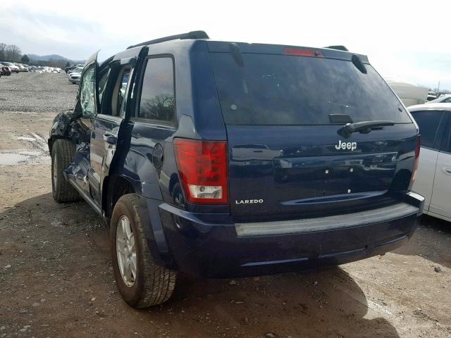 1J4HS48N86C160777 - 2006 JEEP GRAND CHER BLUE photo 3