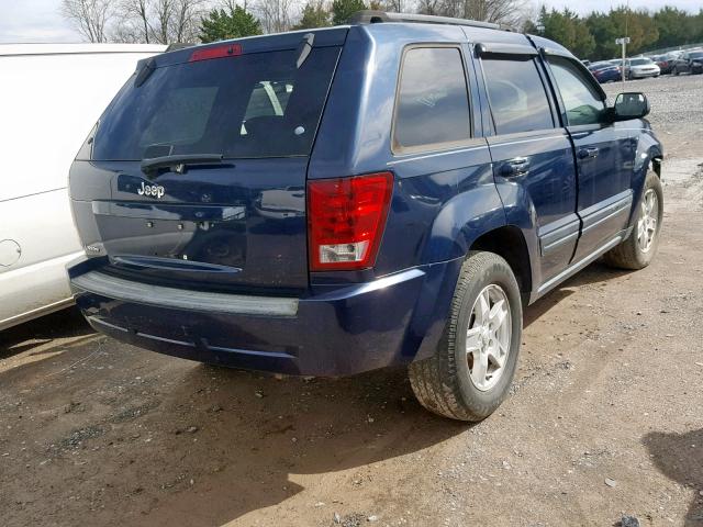 1J4HS48N86C160777 - 2006 JEEP GRAND CHER BLUE photo 4