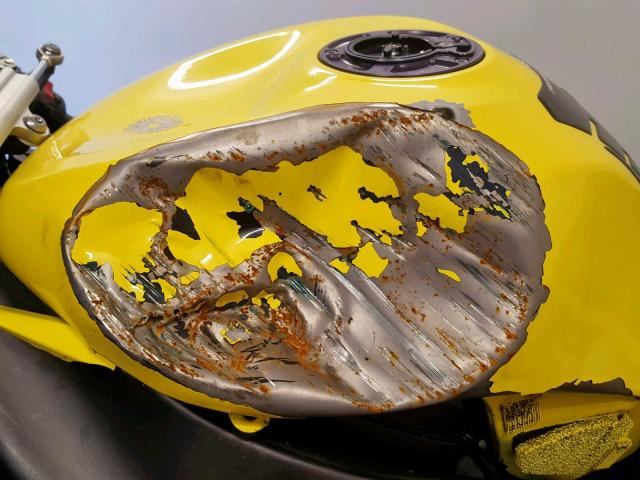 JKAZX4R12CA037369 - 2012 KAWASAKI ZX600 R YELLOW photo 12