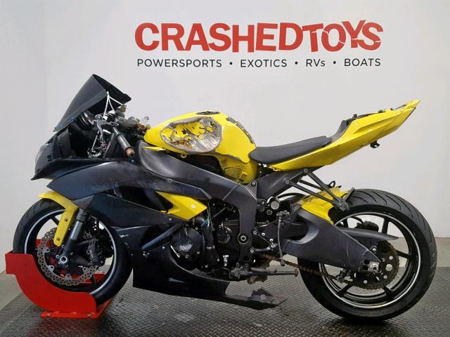 JKAZX4R12CA037369 - 2012 KAWASAKI ZX600 R YELLOW photo 3