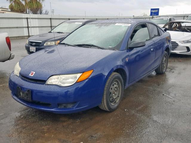 1G8AN15F06Z198800 - 2006 SATURN ION LEVEL BLUE photo 2