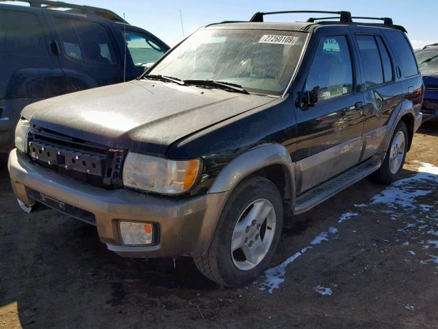 JNRDR09Y33W305168 - 2003 INFINITI QX4 SILVER photo 2