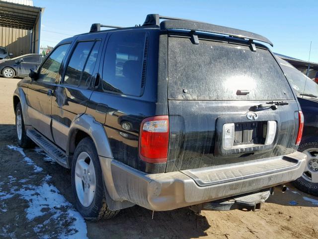 JNRDR09Y33W305168 - 2003 INFINITI QX4 SILVER photo 3