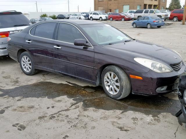 JTHBF30GX25034764 - 2002 LEXUS ES 300 ORANGE photo 1