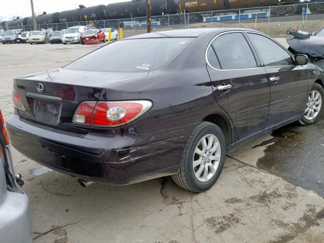 JTHBF30GX25034764 - 2002 LEXUS ES 300 ORANGE photo 4