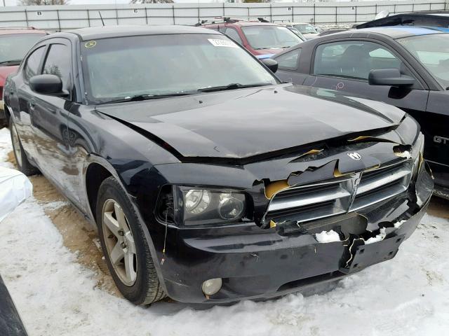 2B3KA33G38H170264 - 2008 DODGE CHARGER SX BLACK photo 1