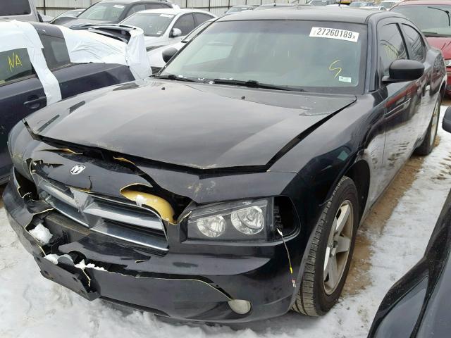 2B3KA33G38H170264 - 2008 DODGE CHARGER SX BLACK photo 2