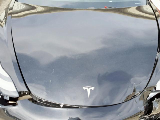 5YJ3E1EB2JF127740 - 2018 TESLA MODEL 3 BLACK photo 7