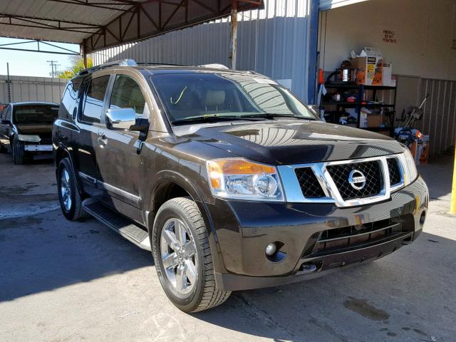 5N1AA0NCXCN618577 - 2012 NISSAN ARMADA SV BROWN photo 1