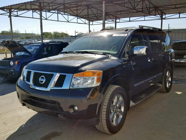 5N1AA0NCXCN618577 - 2012 NISSAN ARMADA SV BROWN photo 2