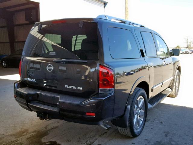 5N1AA0NCXCN618577 - 2012 NISSAN ARMADA SV BROWN photo 4