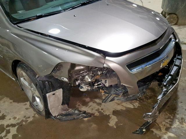 1G1ZC5E19BF239214 - 2011 CHEVROLET MALIBU 1LT GRAY photo 9