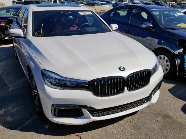 WBA7E2C59KB216808 - 2019 BMW 740 I WHITE photo 1