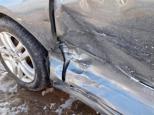 3VW2K7AJ7FM244234 - 2015 VOLKSWAGEN JETTA BASE GRAY photo 10