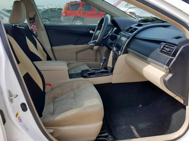 4T4BF1FK8DR290509 - 2013 TOYOTA CAMRY L 白色 照片 5