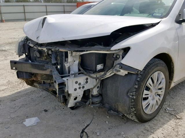 4T4BF1FK8DR290509 - 2013 TOYOTA CAMRY L 白色 照片 9