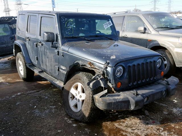 1J8GA59107L208465 - 2007 JEEP WRANGLER S CHARCOAL photo 1