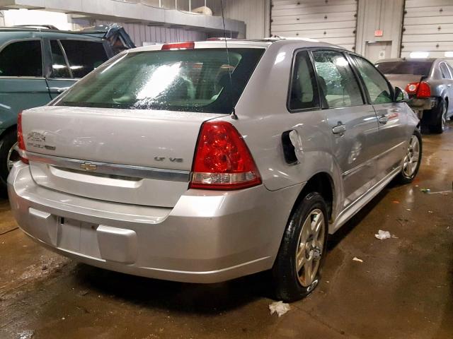 1G1ZT61816F293119 - 2006 CHEVROLET MALIBU MAX SILVER photo 4