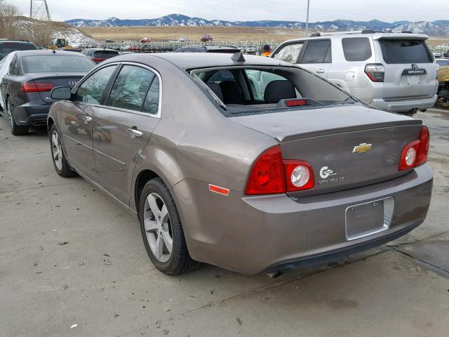 1G1ZC5E06CF210083 - 2012 CHEVROLET MALIBU 1LT 棕色 照片 3