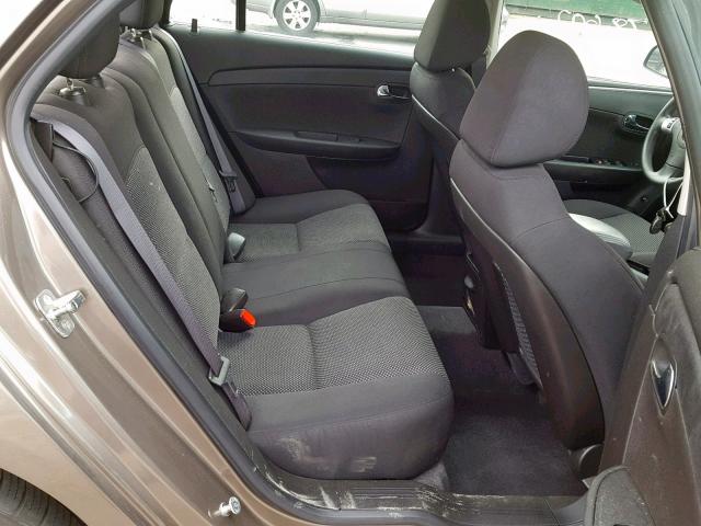 1G1ZC5E06CF210083 - 2012 CHEVROLET MALIBU 1LT 棕色 照片 6