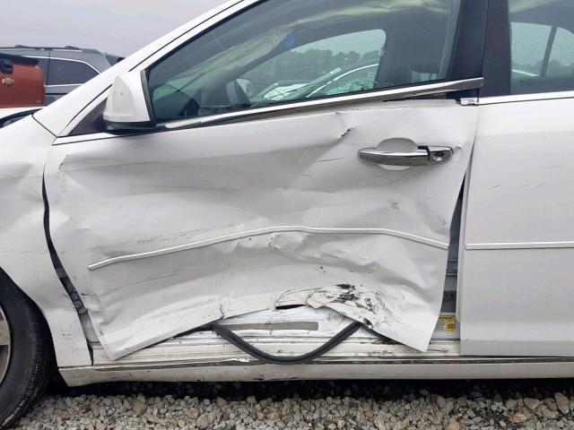 1G1ZC5EU0CF136338 - 2012 CHEVROLET MALIBU 1LT თეთრი ფოტო 10