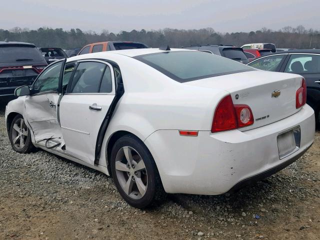 1G1ZC5EU0CF136338 - 2012 CHEVROLET MALIBU 1LT თეთრი ფოტო 3