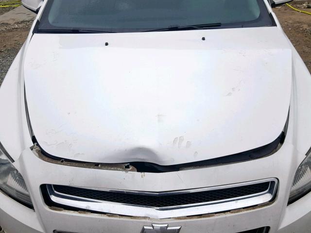 1G1ZC5EU0CF136338 - 2012 CHEVROLET MALIBU 1LT თეთრი ფოტო 7