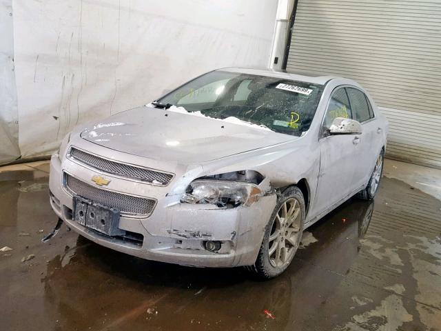 1G1ZG5E76CF376671 - 2012 CHEVROLET MALIBU LTZ SILVER photo 2