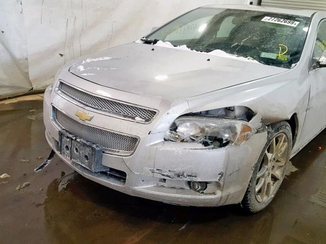 1G1ZG5E76CF376671 - 2012 CHEVROLET MALIBU LTZ SILVER photo 9