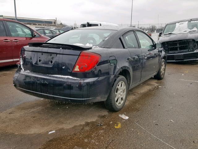 1G8AN12F83Z199614 - 2003 SATURN ION LEVEL BLACK photo 4