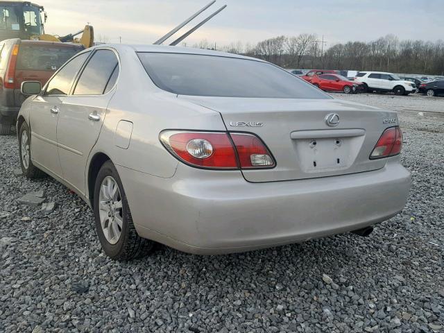 JTHBF30G330103745 - 2003 LEXUS ES 300 TAN photo 3