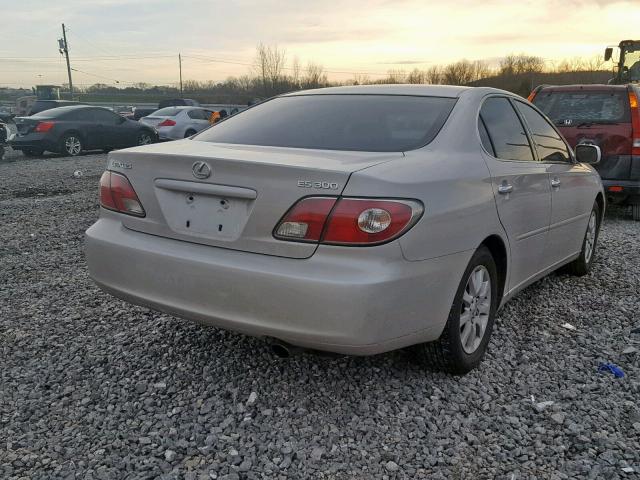 JTHBF30G330103745 - 2003 LEXUS ES 300 TAN photo 4